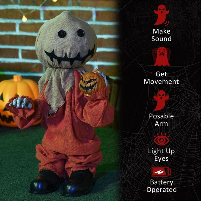 Halloween Decoration with Bending arms - Scares trick-or-treaters 60L x 26W x 77Hcm