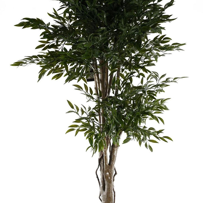 Premium Quality 140cm UV Resistant Ruscus Tree with 2716 Lush Leaves - Perfect for Indoor & Outdoor Use!