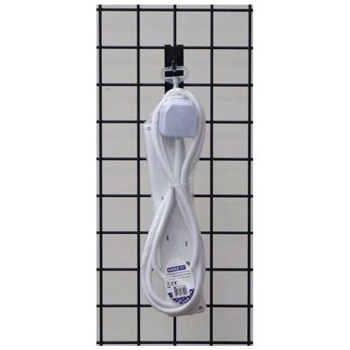 Eagle 4 Gang Surge Extension Lead, 2m - High Quality, UK Usage, Home/Office, Surge Protected