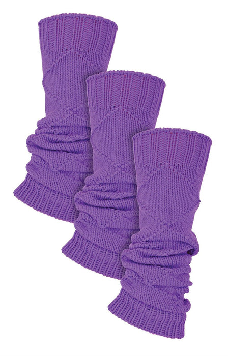 Sock Snob - Ladies 3 Pack Chunky Leg Warmers