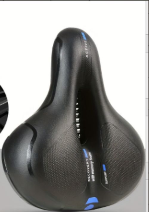 Bicycle Saddle Bike Seat Gel Touring Women Men UK 25 x 20 x 9cm