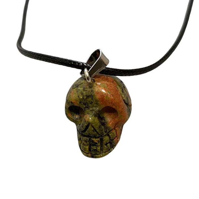 High Vibrational Crystal Skull Pendant - Enhance Energy & Healing