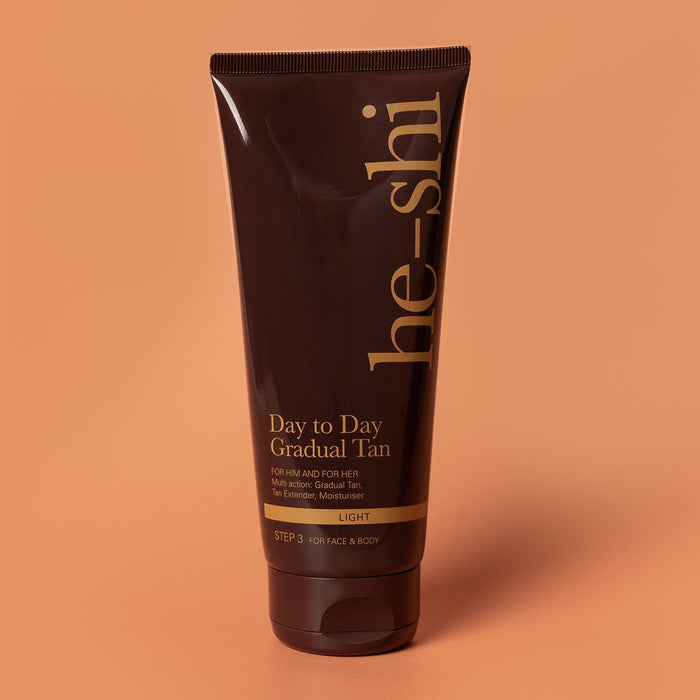 He-Shi Day to Day Gradual Tan - Nourishing Cream for Smooth & Bronzed Skin