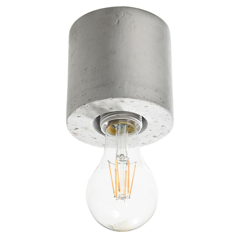 Industrial Concrete Ceiling Lamp - Salgado Design, High Quality, E27