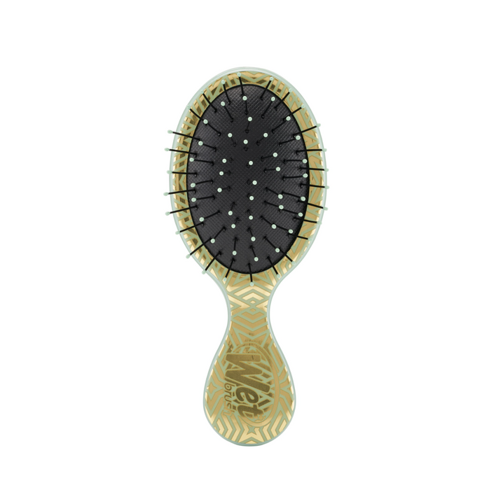 WetBrush Mini Detangler - Geos Range Jade: Professional Quality, Perfect Detangling, Innovative Design