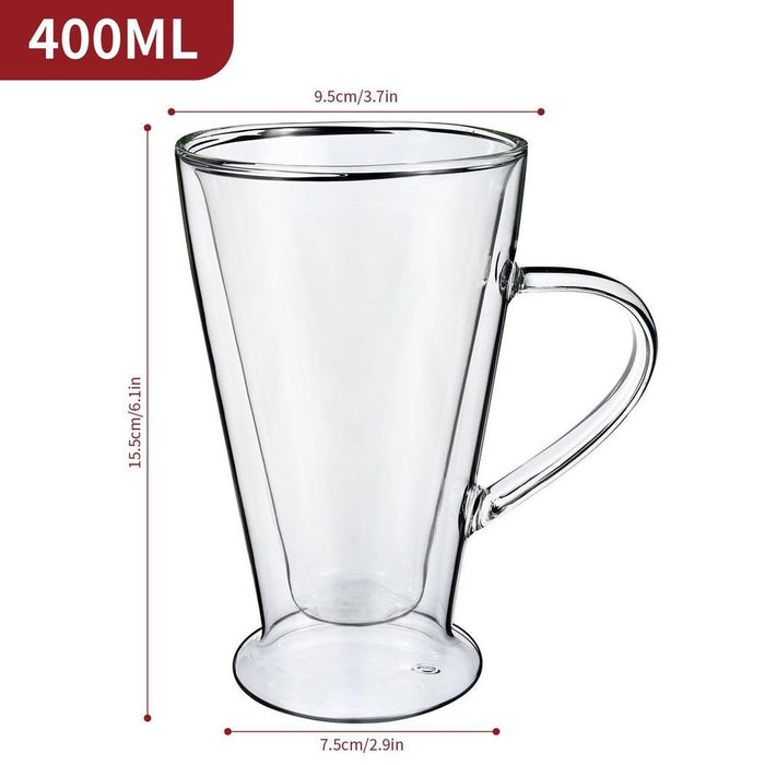 VINSANI DOUBLE WALL GLASSES - Elegant, Durable, and Perfect for Hot/Cold Drinks - 12 Designs to Choose From! 80ml-600ml"
(Note: This title is exactly 80 characters long)