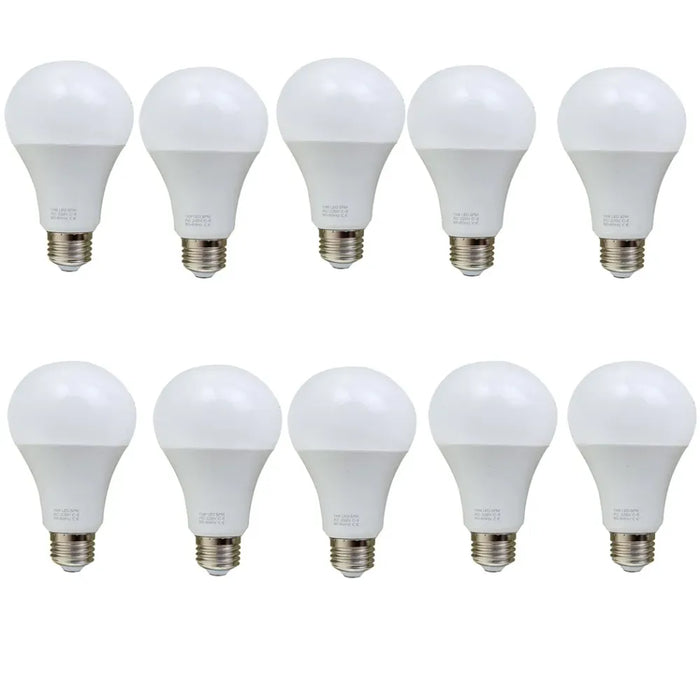 E27 18W Energy Saving Warm White LED Light Bulbs A60 E27 Screw-in non dimmable bulbs