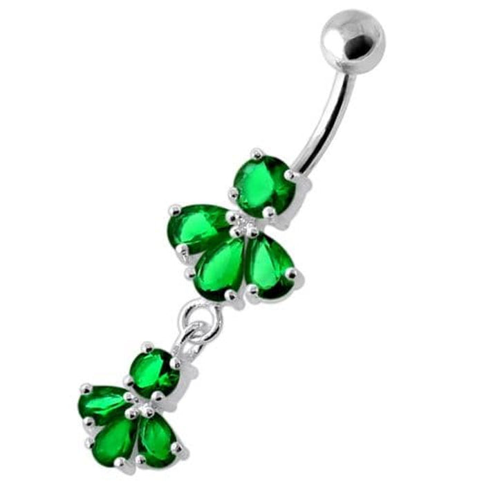 Fancy Jeweled Navel Belly Ring 