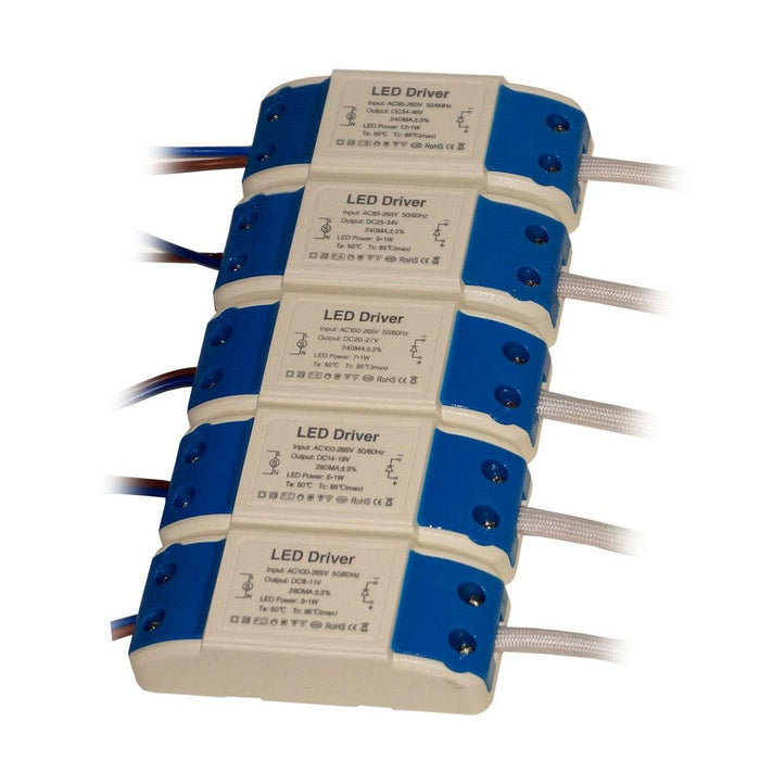 3W/5W/7W/9W/12W/18W/24W/36W Constant Current LED Power Supply Electronic Driver