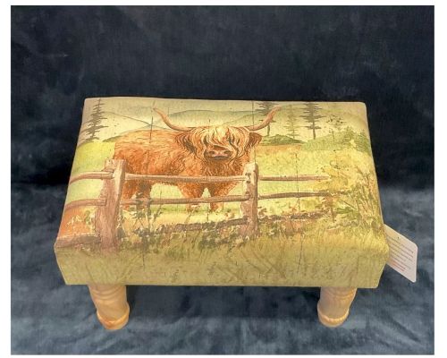COW FOOTSTOOL