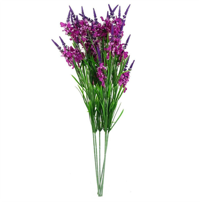 Pack of 6 x 80cm Dark Pink Larkspur Artifical Stem