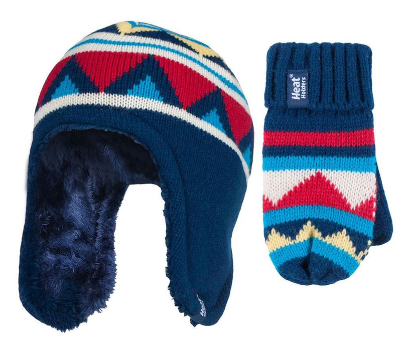 Heat Holders - Kids Hat & Gloves Set - P4