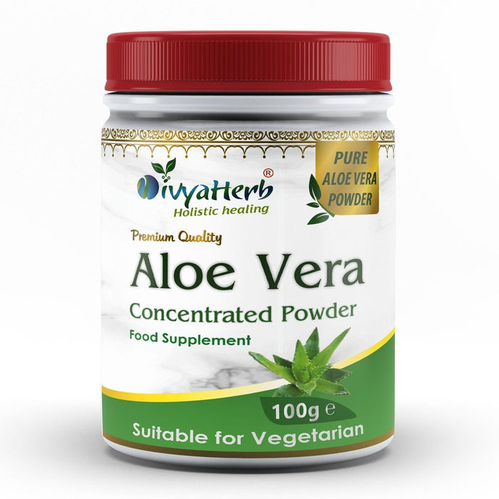 Aloe Vera Powder Hair, Skin, Body - Pure & Natural Plant, Promotes Hair Growth, Ayurvedic, Hydrating