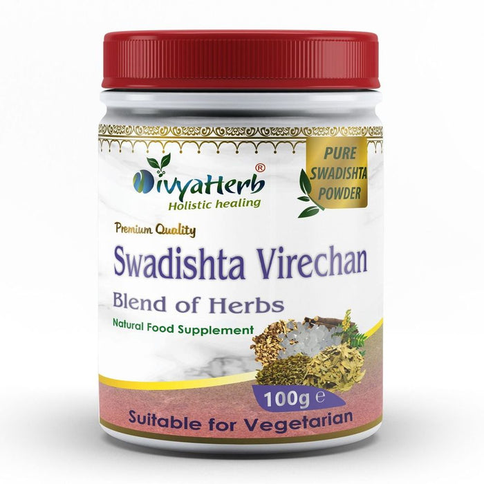 Detox Digestion Powder | Swadista Virechan | Best Quality Ayurvedic | Gentle Laxative | Healthy Abdominal Health