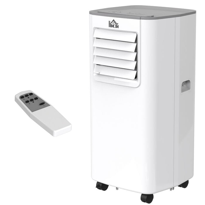 4-in-1 5000BTU Portable Air Conditioner - Cooling, Ventilating, Dehumidifying, Sleep Mode - HOMCOM