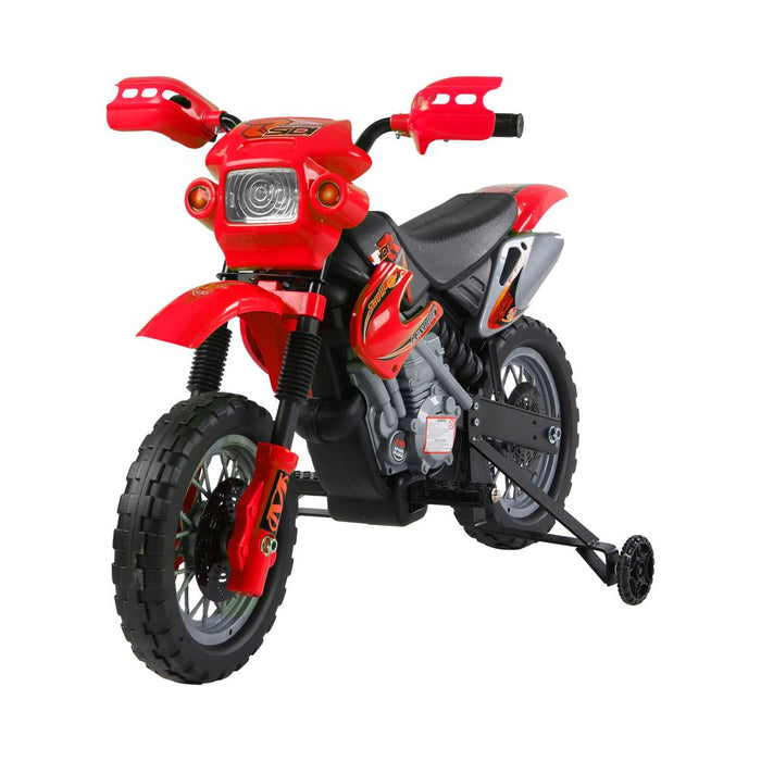 6V Kids Electric Motorbike Motorcycle Ride On for 3-6 Years Red HOMCOM Red