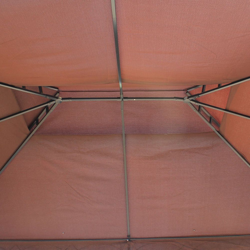 Premium 3x4m Metal Gazebo: Strong, Stylish Shade Pavilion