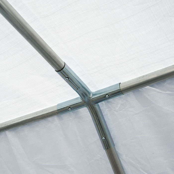 8m Gazebo Garden Marquee White - Perfect for Parties and Shelter