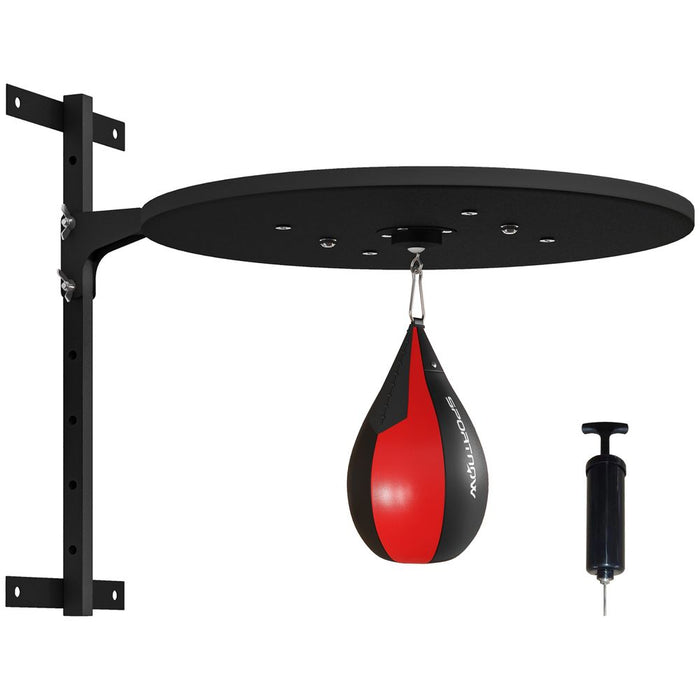 SPORTNOW Adjustable Speed Bag Platform, Wall Mount Punching Bag Training Kit