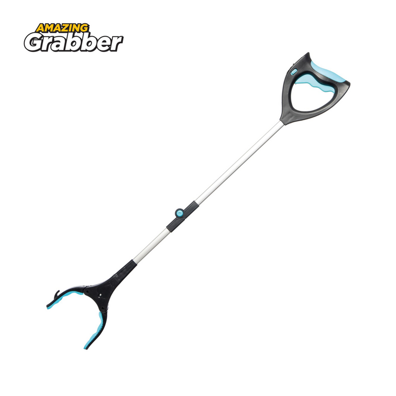 Lightweight Folding Long Reach Grabber Tool with LED Light - High-Quality & Efficient