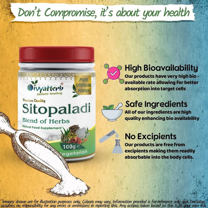 Sitopaladi Powder - Ayurvedic Remedy for Respiratory & Digestive Health