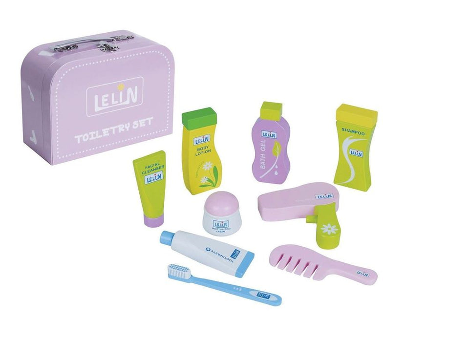 Ultimate 9-Piece Lelin Toiletry Set - Hours of Fun, Imaginative Role Play