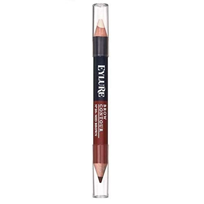 Eylure Eyebrow Contour Duo Pencil - No.20 Medium Brown