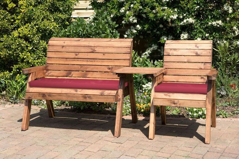 Premium Charles Taylor 3 Seat Companion Set - Durable, Hand-Finished, Made in Britain - 10 Year Guarantee