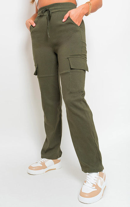 Cargo Pocket Trousers - Trendy, Functional, & Stylish! 🌟👖