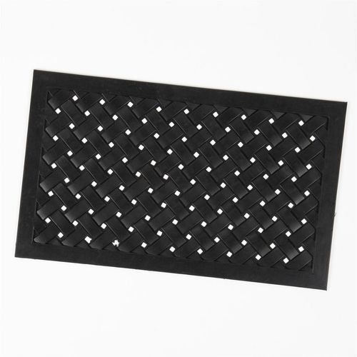 Reddish Rubber Lattice 45x75cm Doormat