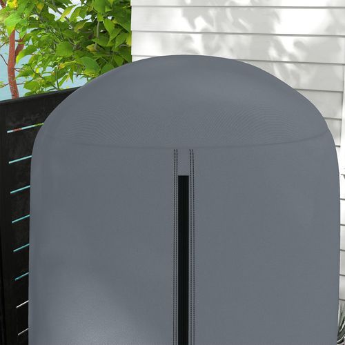 Outsunny Hanging Egg Chair Cover Garden Swing Chair Cover Waterproof, Grey