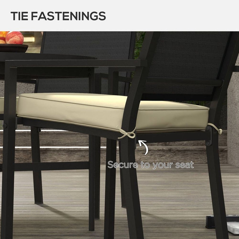 Premium Outdoor Seat Cushions (Set of 4) - Beige