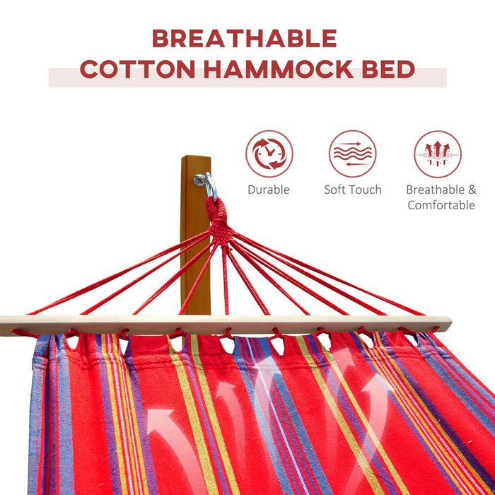 Deluxe Wooden Hammock - Start Enjoying the Outdoors