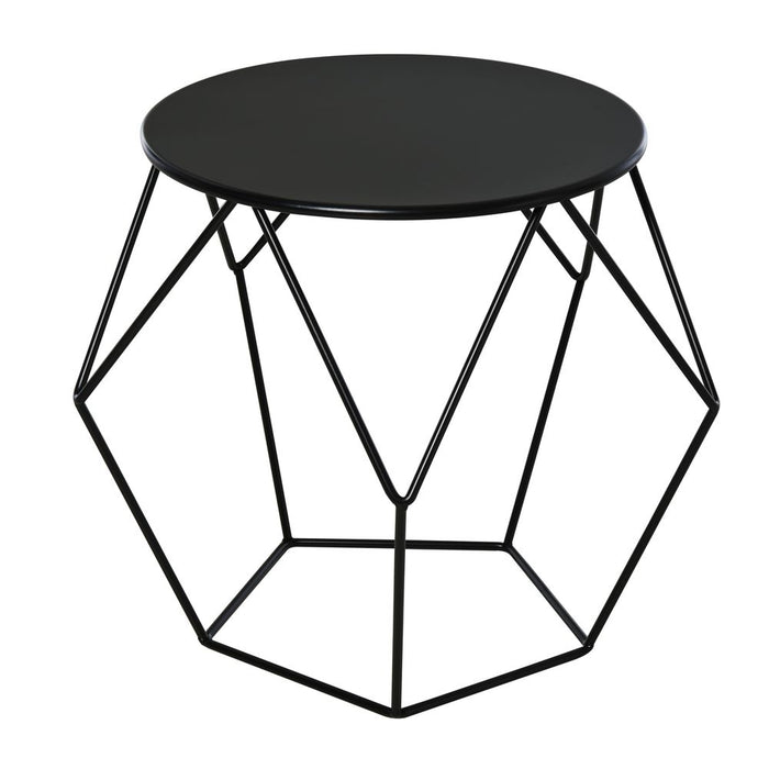 Nordic Minimalist Steel Side Table - Coffee Table for Living Room