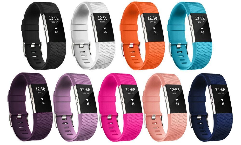 Aquarius Fitbit Charge2 ClassicReplacementStraps, AdjustableStrapswithMetalClasp