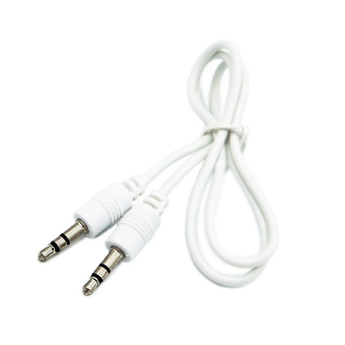 Premium 3.5mm Audio Jack Cable - 1m, White