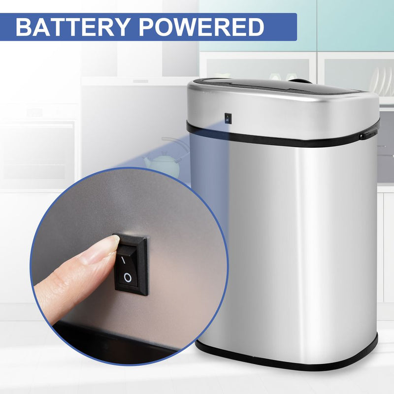 Ultimate Sensor Bin, Stainless Steel, 58L - Advanced Infrared Technology for a Touchless and Hygienic Experience