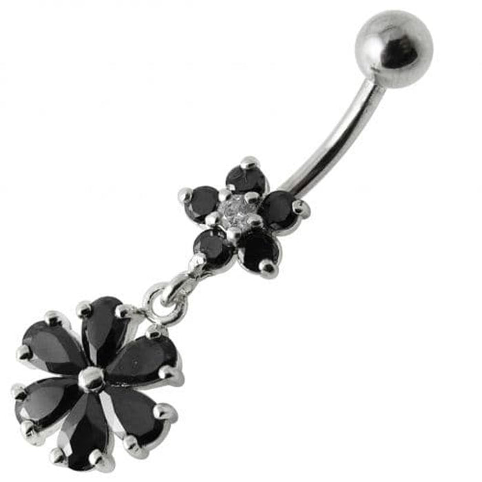 Fancy  Wheel Dangling Belly Ring Body jewelry