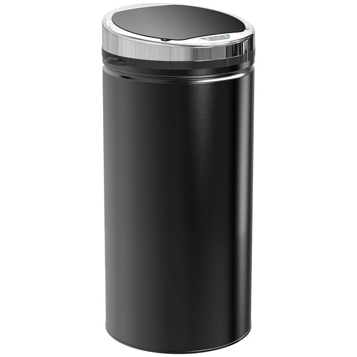 42L Sensor Trash Can W/ Bucket-Black