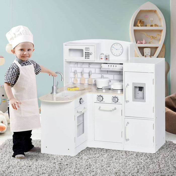 Premium Kids Kitchen Play Set - Realistic, Interactive & Educational Toy - Safe & Durable - Ideal for Ages 3+