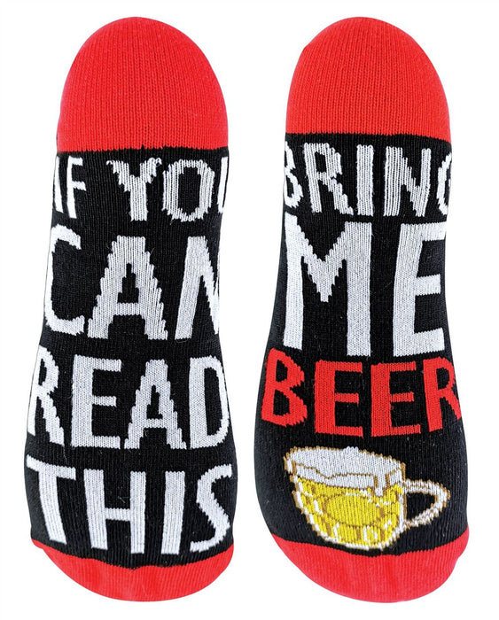 If You Can Read This Bring Me Socks" - Funny, Comfortable, High-Quality Men's Socks | Range of Themes | Sizes 6-11 | Machine Washable