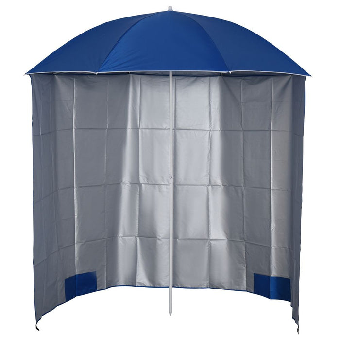 Outsunny Beach Fishing Umbrella - Portable & UV Protected (2.2M)