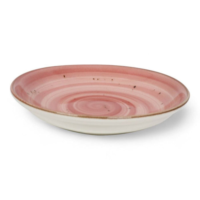 Porcelain Pasta Plates Pebble Pink 21cm