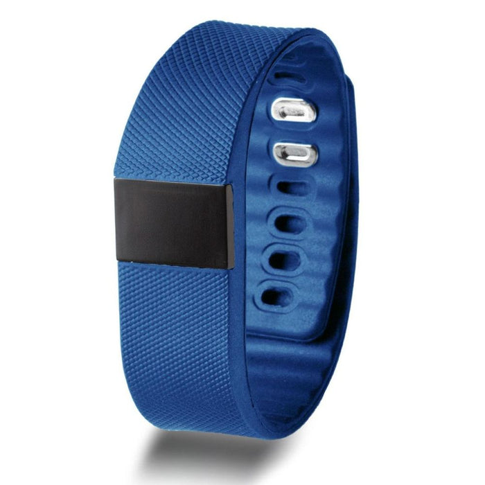 BAS-Tek Classic Fitness Bluetooth Sports Activity Bracelet - Navy