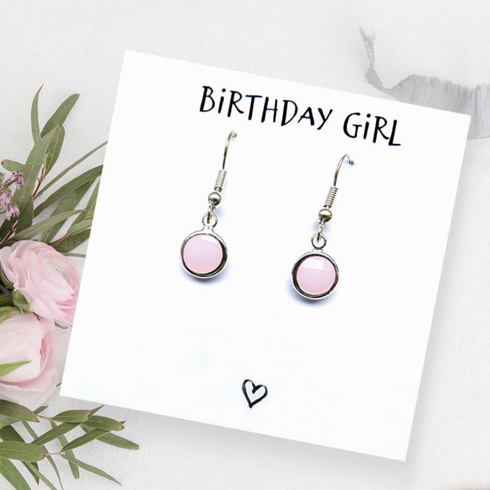 Birthday Girl Earrings & Card | Perfect Gift