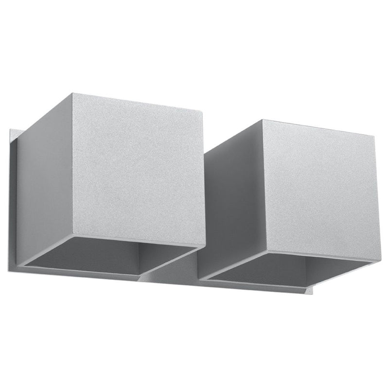 Modern Aluminum Wall Lamp - Quad Collection, G9