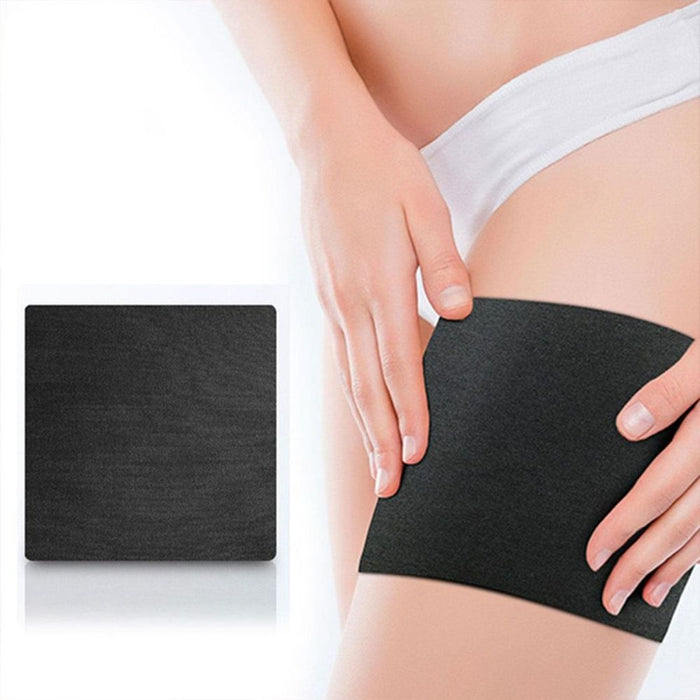 Premium Unisex Elastic Anti-Chafing Thigh Band, Black, S - High-Quality & Comfortable