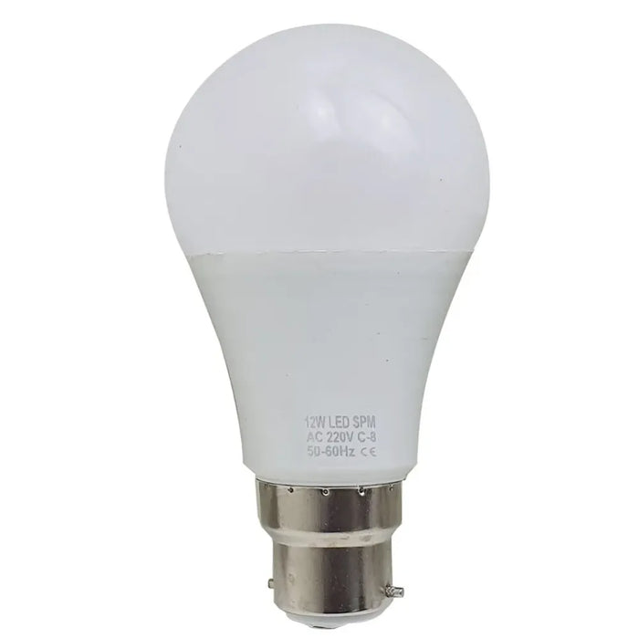 12W B22 Screw LED Light GLS bulbs, Energy Saving Edison  Cool White 6000K non dimmable lights