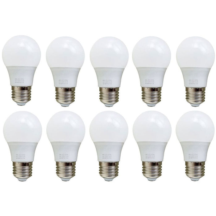 3W E27 Screw LED Light GLS bulbs, Energy Saving Edison  Cool White 6000K non dimmable lights