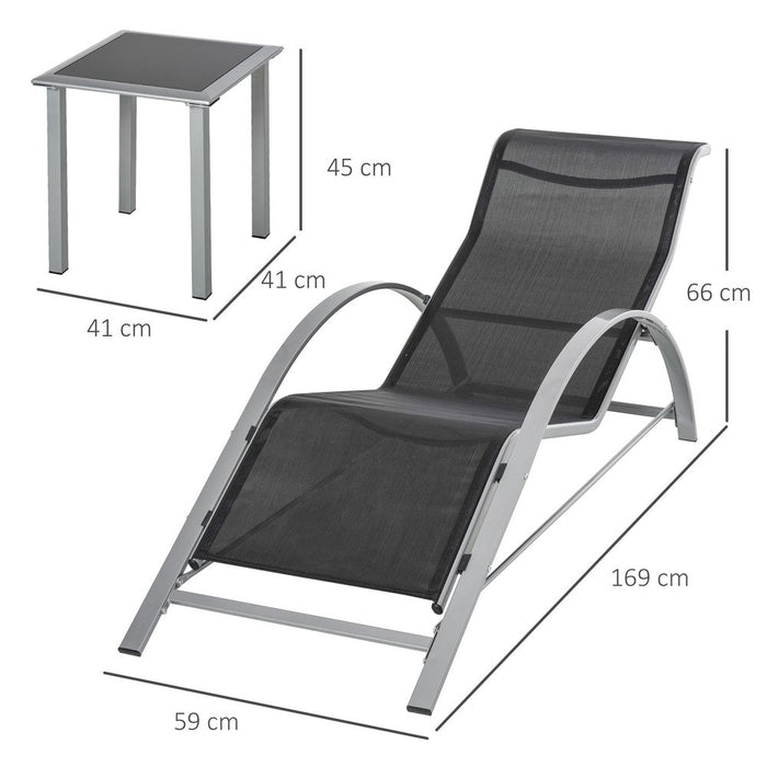 Premium Outdoor Lounge Chair Set - Durable, Comfortable, Stylish. Perfect for Patios, Gardens, and Balconies. Shop Now!